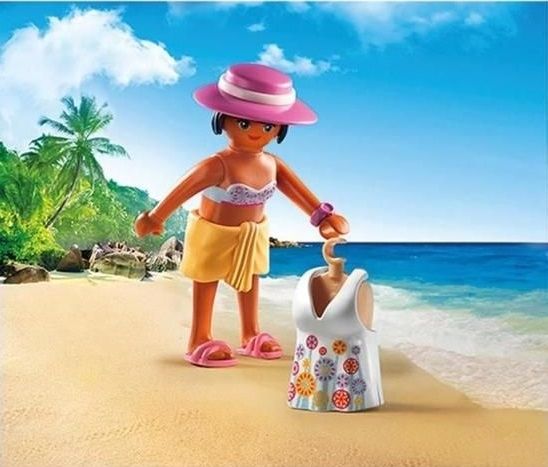 PLAY6886 - Fille de mode - Tenue de plage - 1