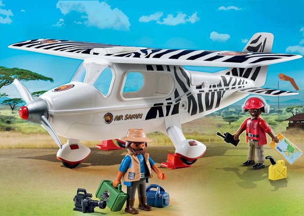 Avion Safari - 13 Pièces - Référence 6938 fabriquée par PLAYMOBIL