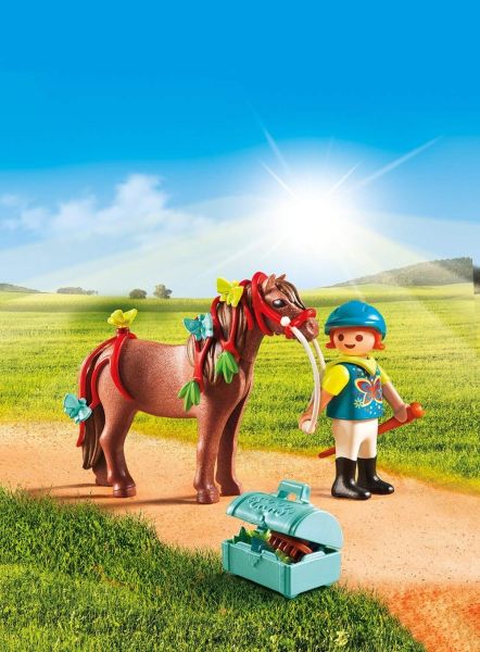 PLAY6971 - Poney à décorer Papillon - 1