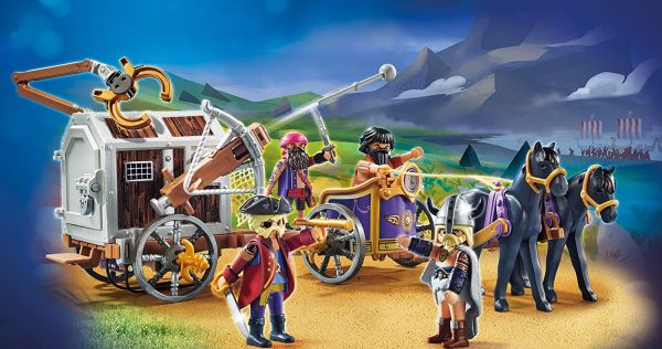 PLAY70073 - Playmobil The Movie Charlie avec convoi de Prison - 1