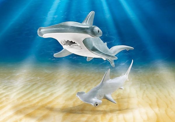 PLAY9065 - Requin Marteau et son bébé - 1