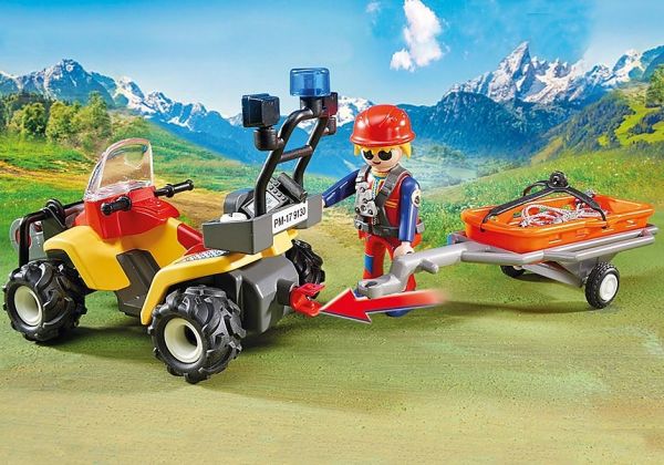 PLAY9130 - Secouriste des Montagnes avec Quad - 1