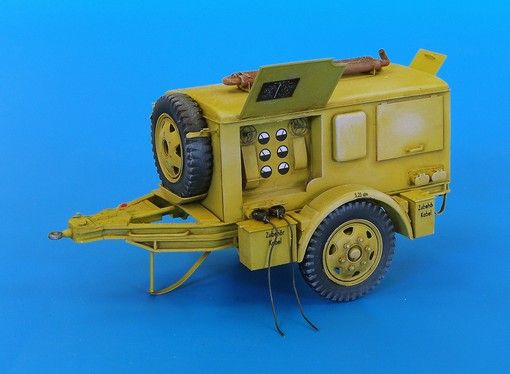 PLS4014 - Groupe électrogène allemand SD AH 24 en kit à assembler et à peindre pour diorama décalcomanies fournies - 1