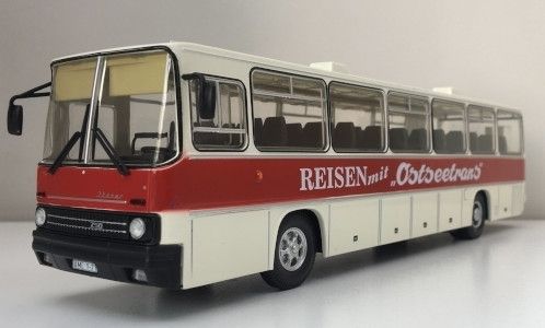 PRXPCL47124 - Bus IKARUS 250.59 OSTSEETRANS 1978 Rouge et Blanc - 1