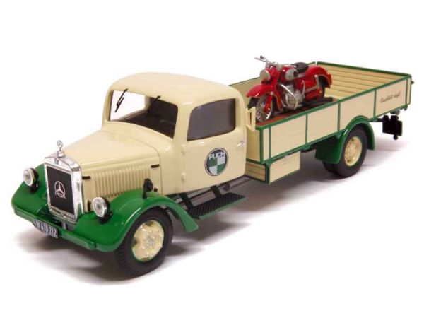 PRX12653 - MERCEDES BENZ L3000 avec moto PUSH 250 sgs limité à 500 exemplaires - 1
