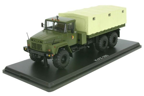 PRXPCL47042 - KRAZ 260 D NVA PICK-UP bâché de l'armée allemande - 1