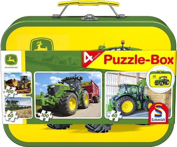 PUZ56497 - 2 puzzles de 60 Pièces et 2 puzzles de 100 Pièces - JOHN DEERE - 1