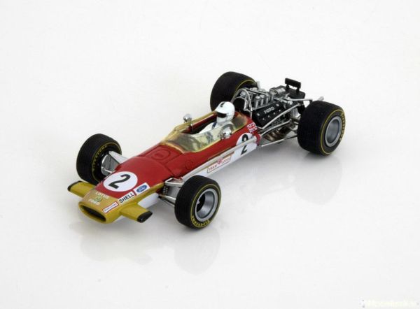 QUA27806 - LOTUS 49B #2 Richard Attwood grand prix Monaco 1969 - 1