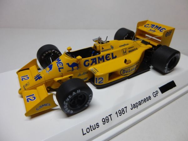 RECR70184 - LOTUS 99TB #11 6ème GP F1 Japon 1987 S.Nakajima - 1