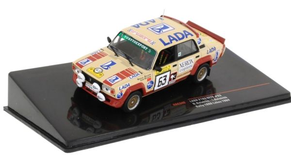 IXORAC348 - LADA 2105 VFTS #63 Rallye des 1000 Lacs 1984 - 1