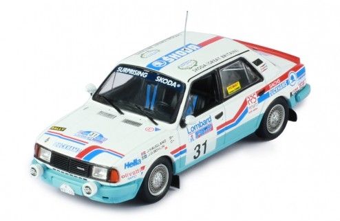 IXORAC351 - SKODA 130 LR #31 RAC Rallye 1987 - 1