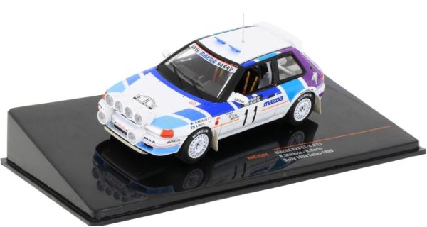 IXORAC358B - MAZDA 323 GTX #11 Rallye des 1000 Lacs 1990 - 1