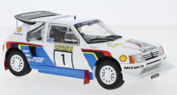 IXORAL005A - PEUGEOT 205 T16 E2 #1 Rallye des 1000 Lacs 1986 - 1
