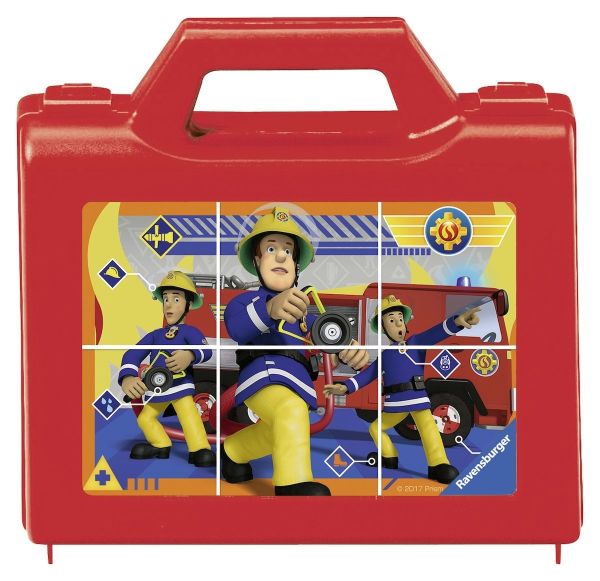 RAV074372 - Puzzle cube - 6 Pièces - Sam le pompier et ses amis - 1