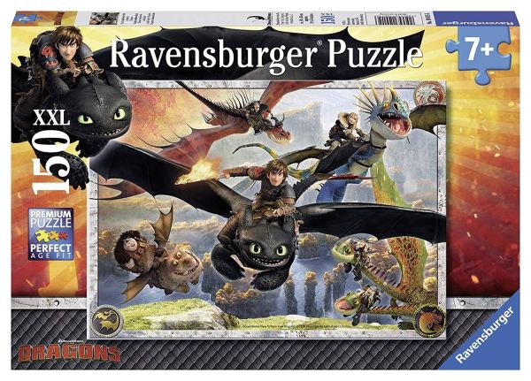 RAV100156 - Puzzle - 150 Pièces - Dragons - 1