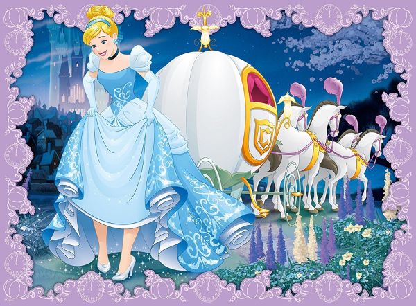 RAV10843 - Puzzle - 100 Pièces - Cendrillon - 49 x 36 cm - 1