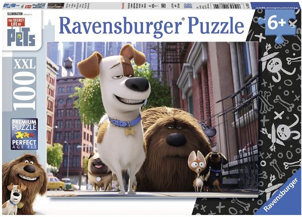RAV10874 - Puzzle 100 Pièces - La vie secrète des animaux - 1