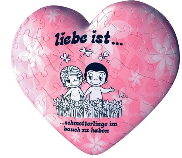 RAV11412 - Puzzle-Ball 60 pièces Coeur Liebe Ist.. - 1