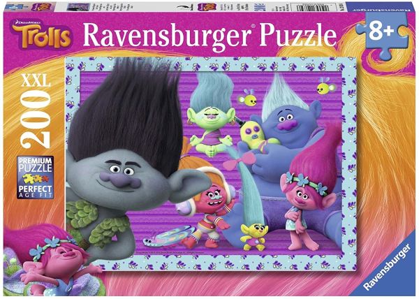 RAV12839 - Puzzle 200 Pièces - TROLLS et ses amis - 1