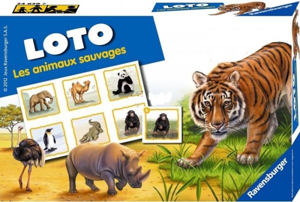 RAV24639 - Loto des animaux sauvages - 1