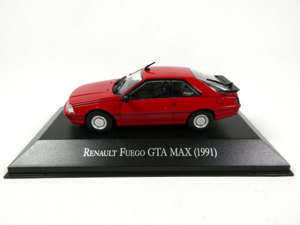 MAGARGAQV01 - RENAULT Fuego GTA MAX 1991 rouge vendue sous blister - 1