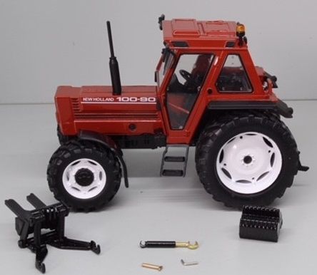 REP197 - NEW HOLLAND 100-90 avec relevage avant démontable - 1