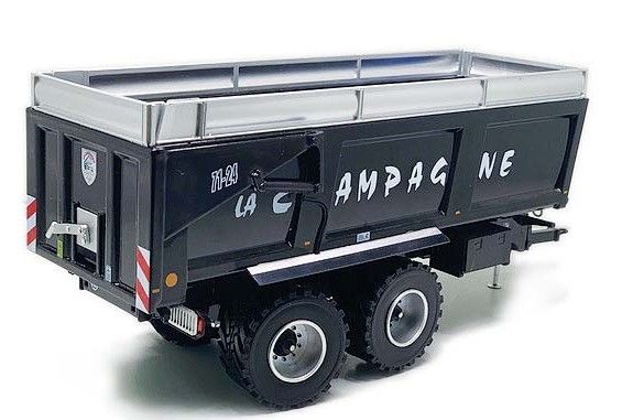 Benne CHEVANCE R Noir édition Limitée REPLICAGRI - 1/32, Métal/plastique
