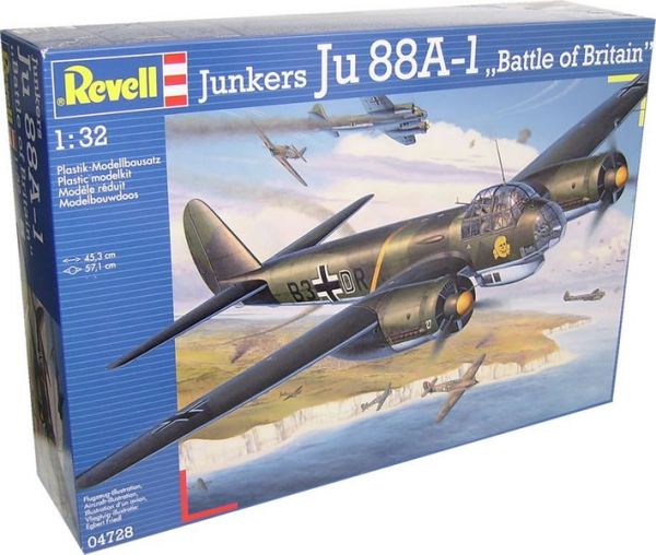 REV04728 - JUNKERS Ju88A-1 battle of britain maquette à construire - 1