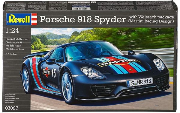 REV07027 - PORSCHE 918 Spyder Weissach Sport maquette à monter et à peindre - 1