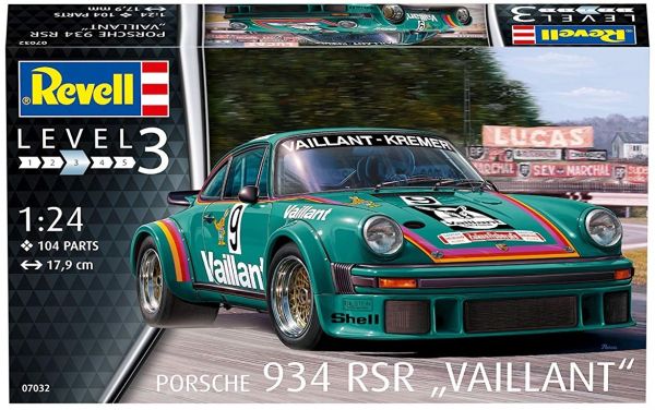 REV07032 - PORSHE 934 RSR Vaillant maquette à monter et à peindre - 1