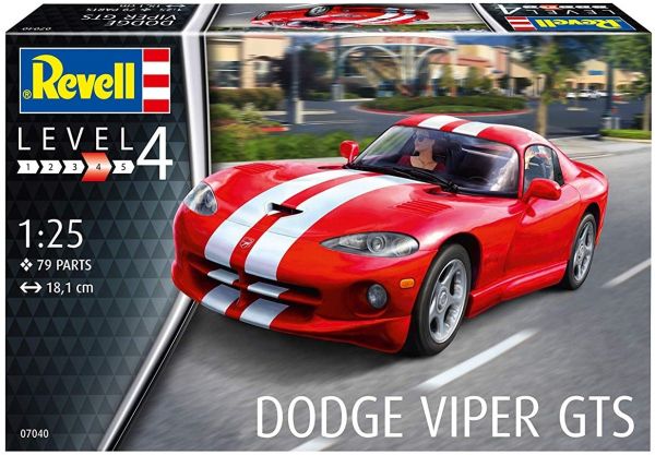 REV07040 - DODGE Viper GTS maquette à monter et à peindre - 1