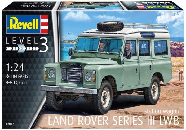 REV07047 - LAND ROVER Serie III LWB maquette à monter et à peindre - 1