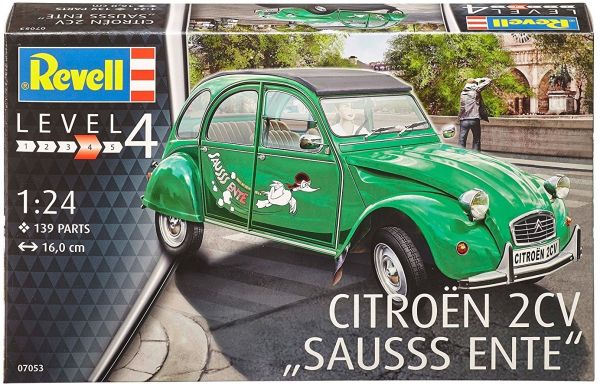REV07053 - CITROEN 2CV Sausss Ente maquette à monter et à peindre - 1