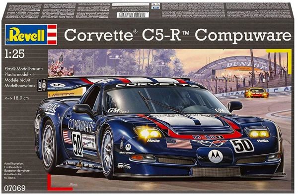 REV07069 - CORVETTE C5R Compuware maquette à monter et à peindre - 1