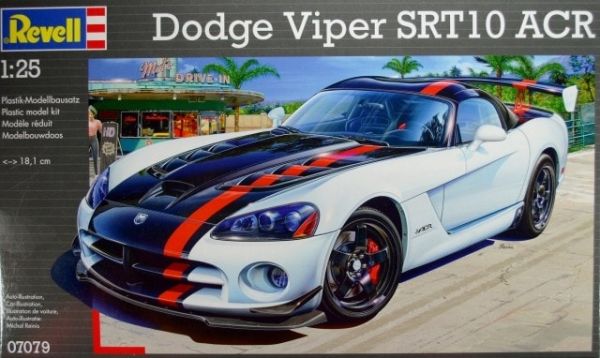 REV07079 - DODGE Viper SRT10 ACR maquette à monter et à peindre - 1