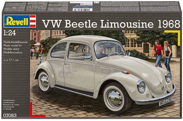 REV07083 - VOLKSWAGEN Beetle 1500 Limousine 1968 maquette à monter et à peindre - 1