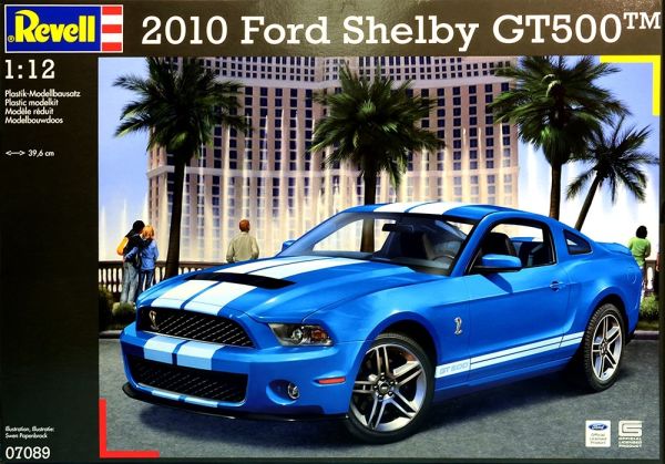 REV07089 - FORD Shelby GT500 2010 maquette à monter et à peindre - 1