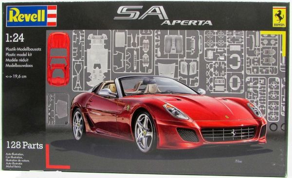 REV07090 - FERRARI SA Aperta maquette à monter et à peindre - 1