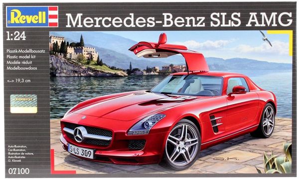 REV07100 - MERCEDES BENZ  SLS AMG maquette à monter et à peindre - 1