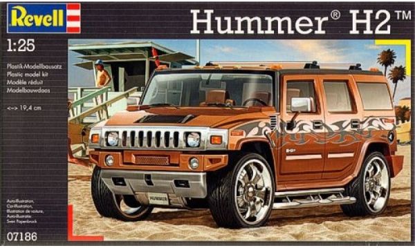 REV07186 - HUMMER H2 maquette à monter et à peindre - 1