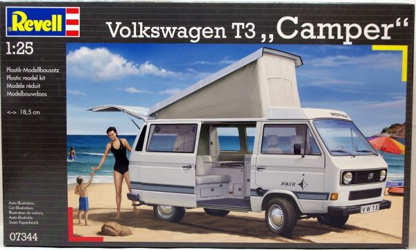 REV07344 - VOLKSWAGEN T3 Camper Joker Camping car maquette à monter et à peindre - 1