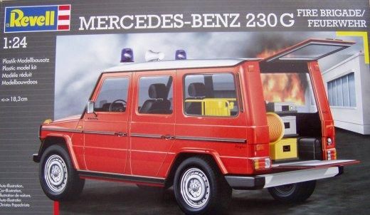 REV07366 - MERCEDES BENZ 230G Ziegler pompier en kit à assembler - 1