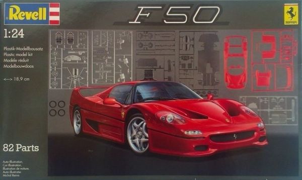 REV07370 - FERRARI F50 maquette à monter et à peindre - 1
