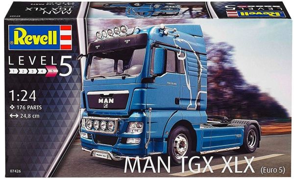 REV07426 - MAN TGX XLX 4x2 maquette à monter et à peindre - 1