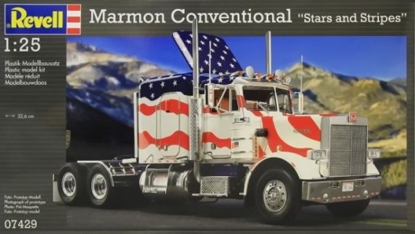 REV07429 - MARMON Conventional 6x4 Stars and Stripes maquette à monter et à peindre - 1
