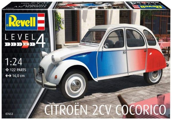 CITROEN 2CV Cocorico maquette à monter et à peindre