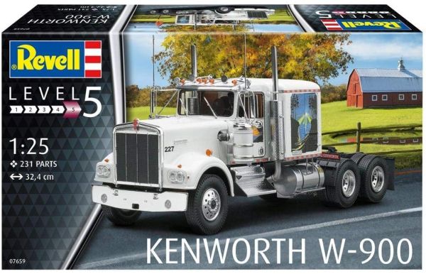 REV07659 - KENWORTH W-900 maquette à monter et à peindre - 1