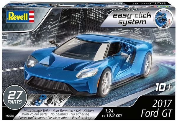 REV07678 - FORD GT 2017 maquette à monter près peint, assemblage sans colle par clips - 1