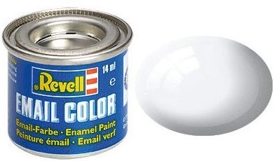 REV32104 - Peinture émail blanc brillant 14ml - 1