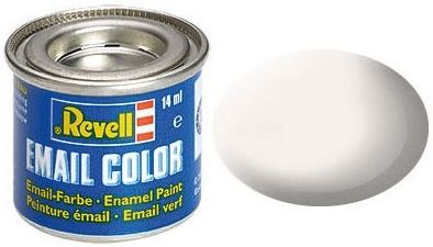 REV32105 - Peinture émail blanc mat 14ml - 1